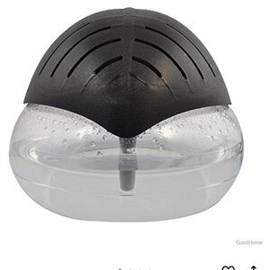 Sleek Black and Clear Air Purifier